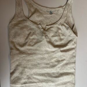 Women's Cream Tank Top